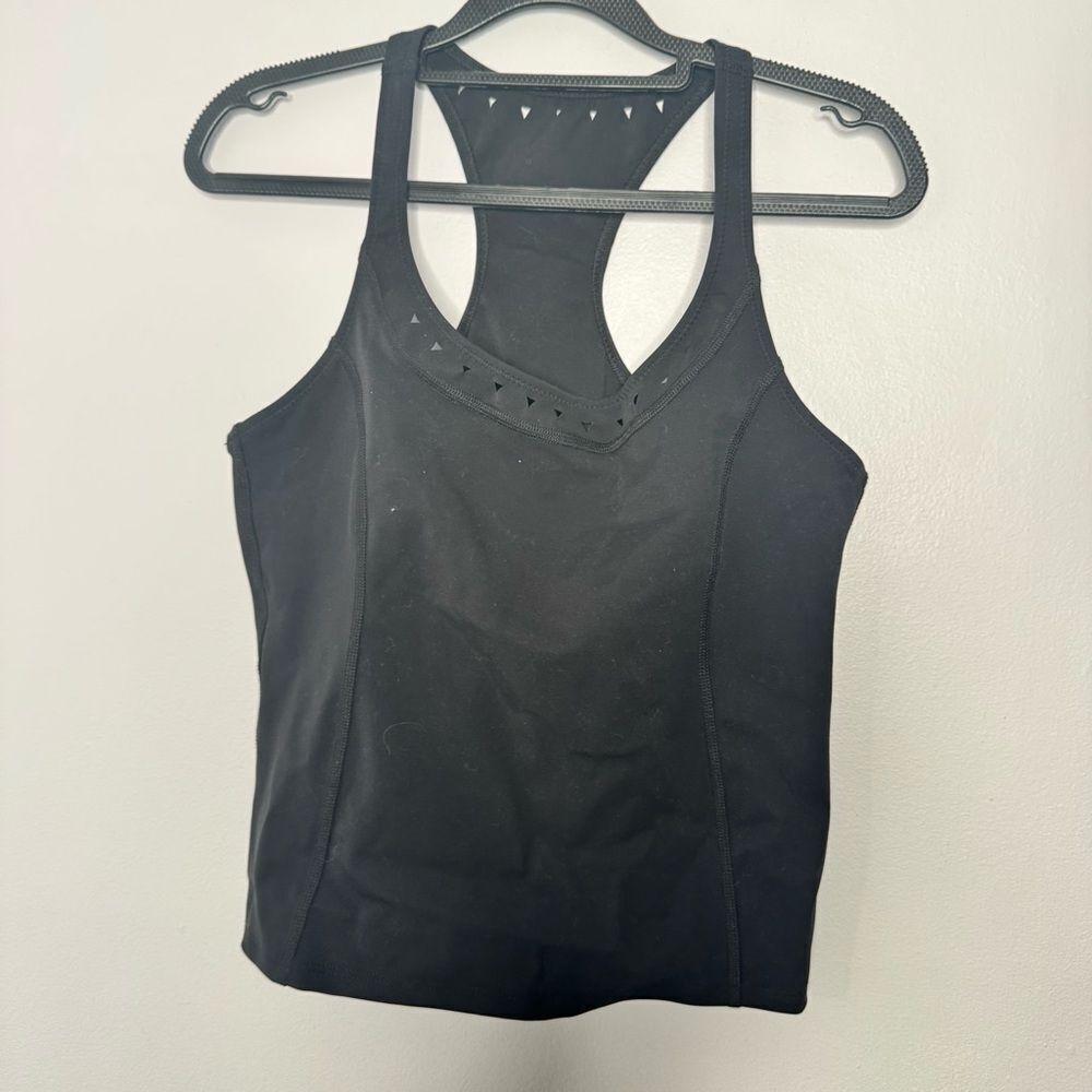 Gigi C black swim top size medium